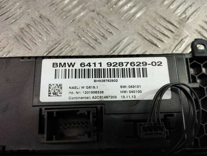 BMW X3 F25 (2010 - 2017)  9287629 Блок управления кондиционера воздуха / климата/ печки (в салоне)
