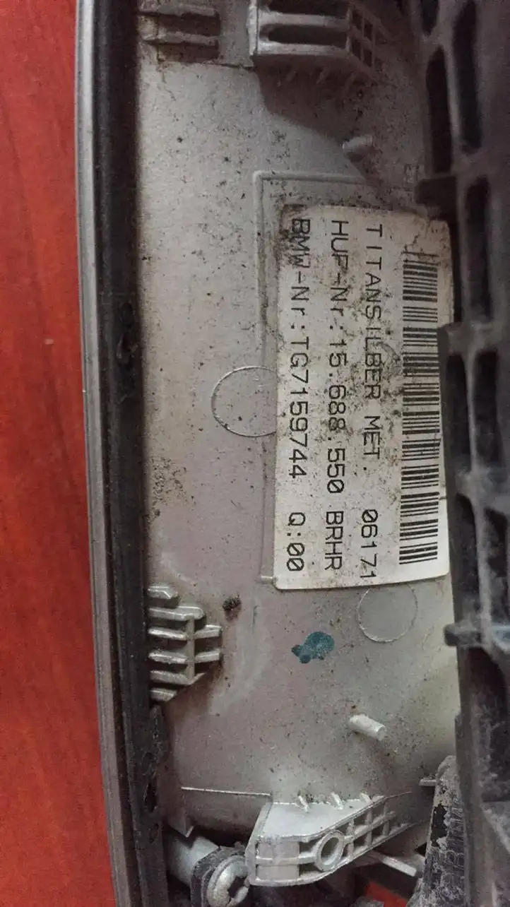 BMW 7 E65 E66 (2001 - 2008) 7159744 Наружная ручка задней двери — фото 3