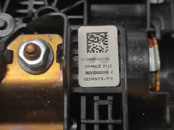 Renault Laguna III (2007 - 2015) 985100001R Подушка безопасности руля — фото 3