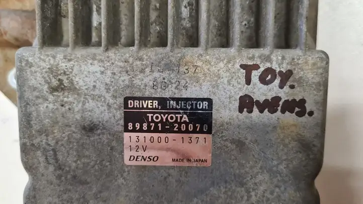 Toyota Avensis T250 (2006 - 2009) 8987120070 Блок управления форсунками — фото 2