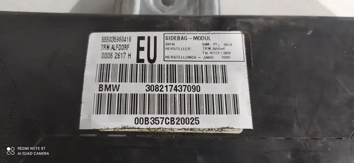 BMW 3 E46 (1998 - 2005) 308217437090 Подушка безопасности двери — фото 2