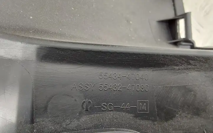 Toyota Prius+ (ZVW40) (2011 - 2018) 5543447040 Центральная отделка панели приборов — фото 3