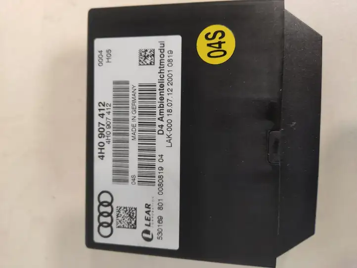 Audi A8 S8 D4 4H (2010 - 2014) 4H0907412 Блок управления парктрониками — фото 4