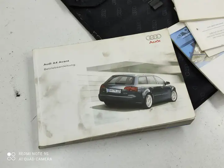 Audi A4 S4 B7 8E 8H (2004 - 2009) Сервисная книжка — фото 3