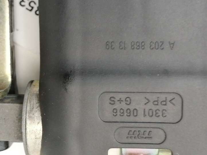 Mercedes-Benz C W203 (2000 - 2007)  2038600769 Задняя звукоизоляция