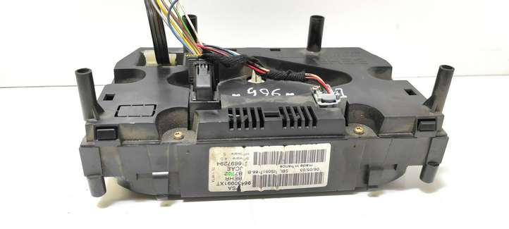 Peugeot 307 (2001 - 2005)  96430991XT Блок управления кондиционера воздуха / климата/ печки (в салоне)
