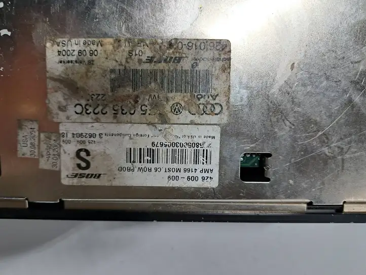 Audi A6 S6 C6 4F (2004 - 2008) 3E5035223C Усилитель звука — фото 2