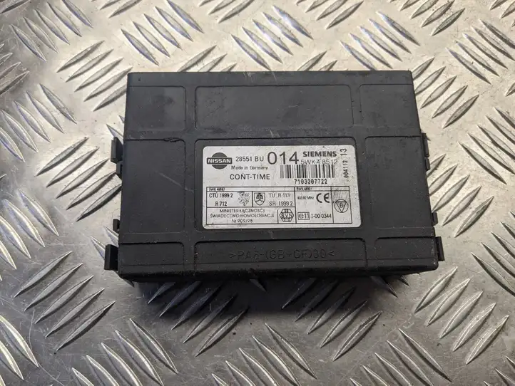 Nissan Almera (2000 - 2006) 28551BU014 Модуль комфорта — фото 1