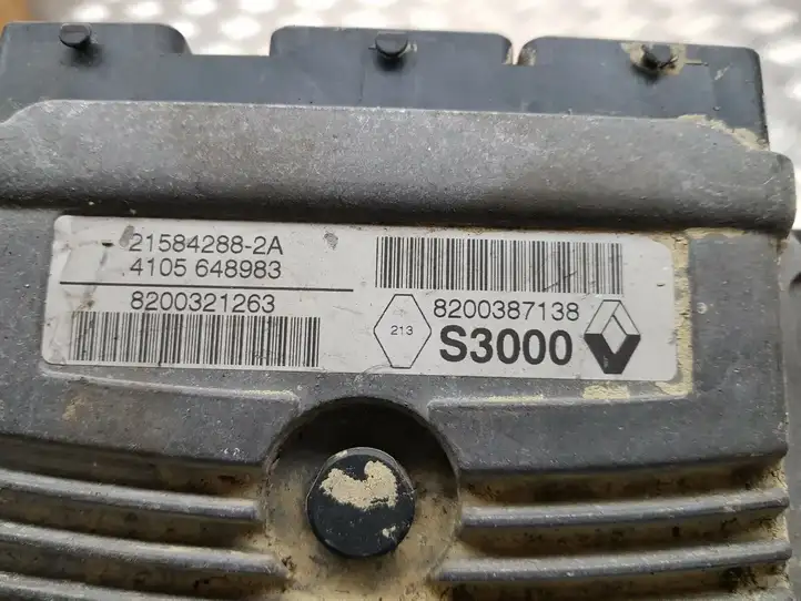 Renault Megane II (2006 - 2008) 8200387138 Блок управления двигателем (ЭБУ) — фото 5