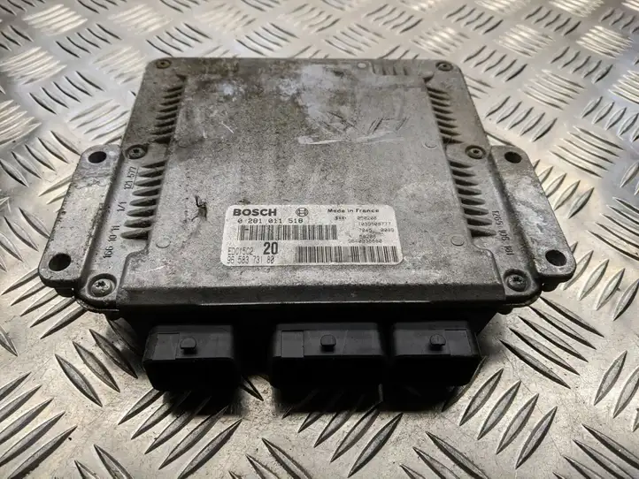 Citroen Xsara Picasso (1999 - 2012) 9658373180 Блок управления двигателем (ЭБУ) — фото 4
