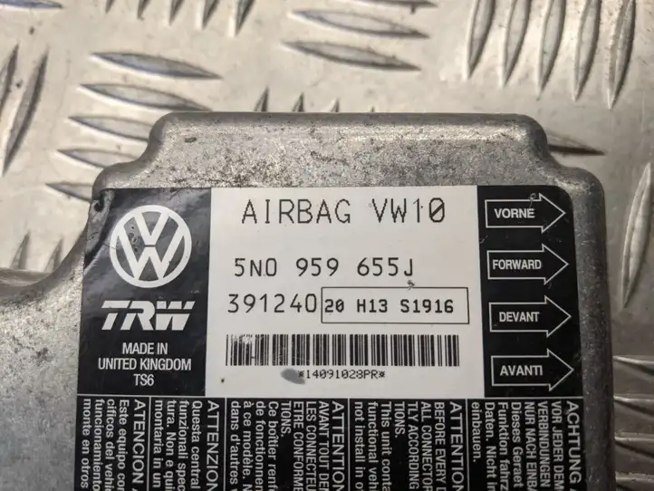 Volkswagen Tiguan (2011 - 2016) 20H13A1916 Датчик удара SRS — фото 5