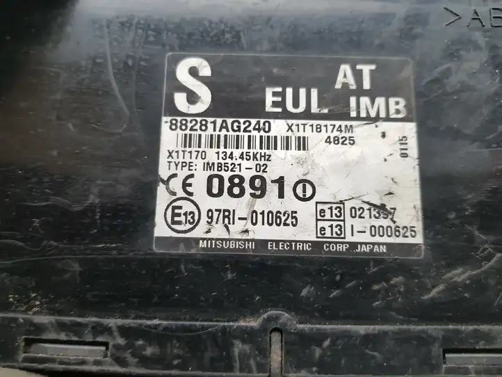 Subaru Outback (2003 - 2007) 88281AG240 Блок иммобилайзера — фото 5