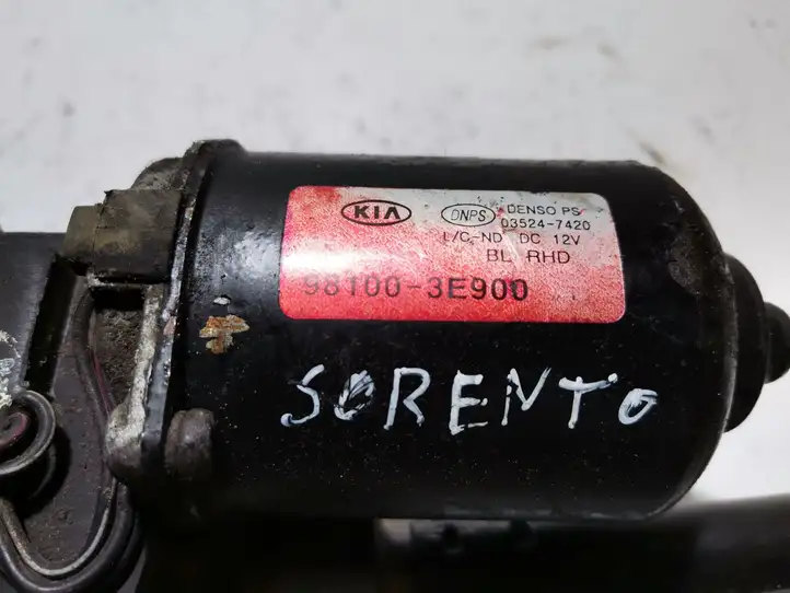 Kia Sorento (2002 - 2006) 981003E900 Комплект механизма стеклоочистителей — фото 3
