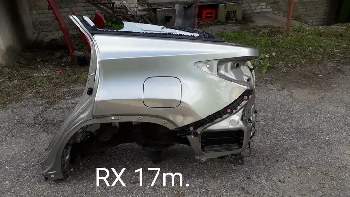 Lexus RX 450H (2015 - 2019) Задняя четверть — фото 1