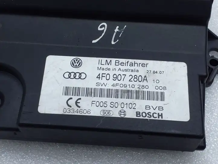 Audi A6 S6 C6 4F (2008 - 2011) 4F0907280A Прочие блоки управления — фото 2