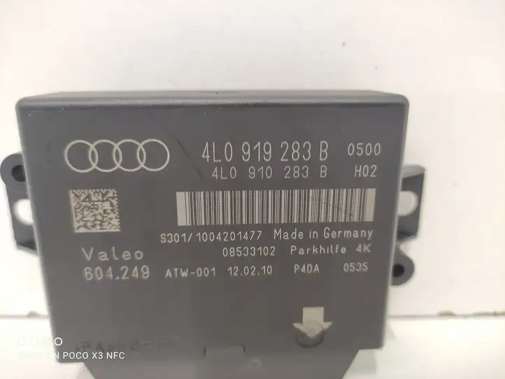 Audi A6 S6 C6 4F (2008 - 2011) 4L0910283B Блок управления парктрониками — фото 4
