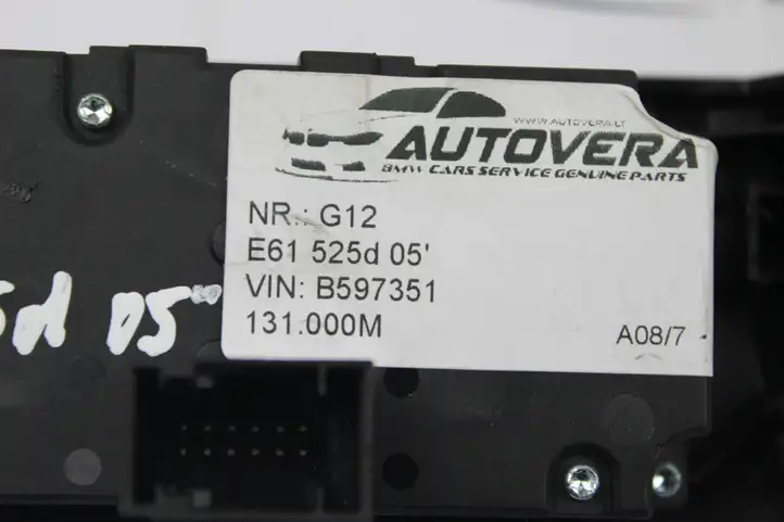 BMW 5 E60 E61 (2004 - 2010) 6953739 Включатель фонарей — фото 6