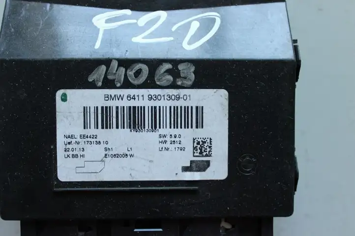 BMW 3 F30 F35 F31 (2012 - 2018) 9301309 Модуль управления кондиционером — фото 2