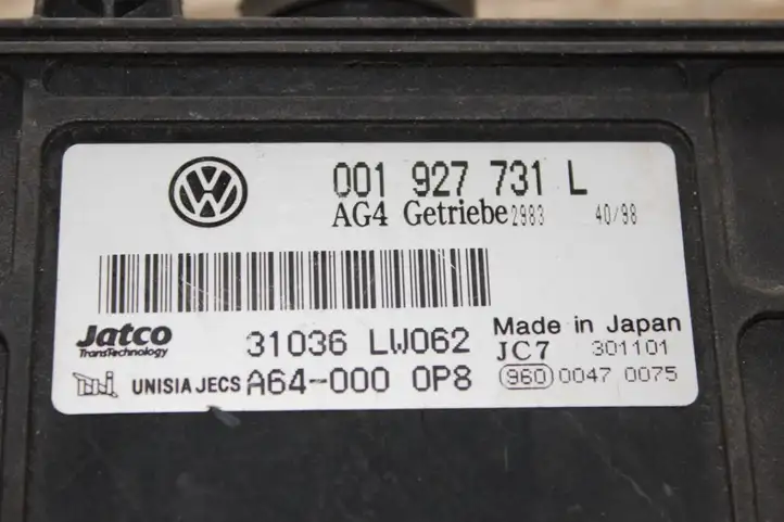 Volkswagen PASSAT B5.5 (2001 - 2005) 001927731L Блок управления АКПП — фото 2