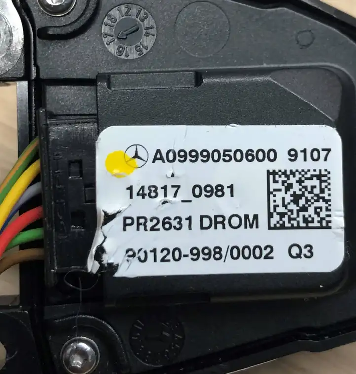 Mercedes-Benz GLE W166/C292 (2015 - 2019) A0999050700 Кнопки на рулевом колесе — фото 4