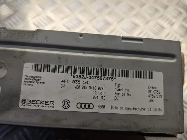 Audi A6 S6 C6 4F (2004 - 2008) 4F0035541 Магнитола / мультимедийная система — фото 5