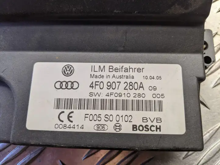 Audi A6 S6 C6 4F (2004 - 2008) 4F0907280A Прочие блоки управления — фото 5