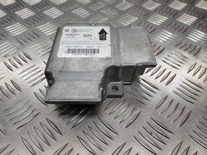 Opel Signum (2002 - 2008) 13186947 Датчик удара SRS — фото 2