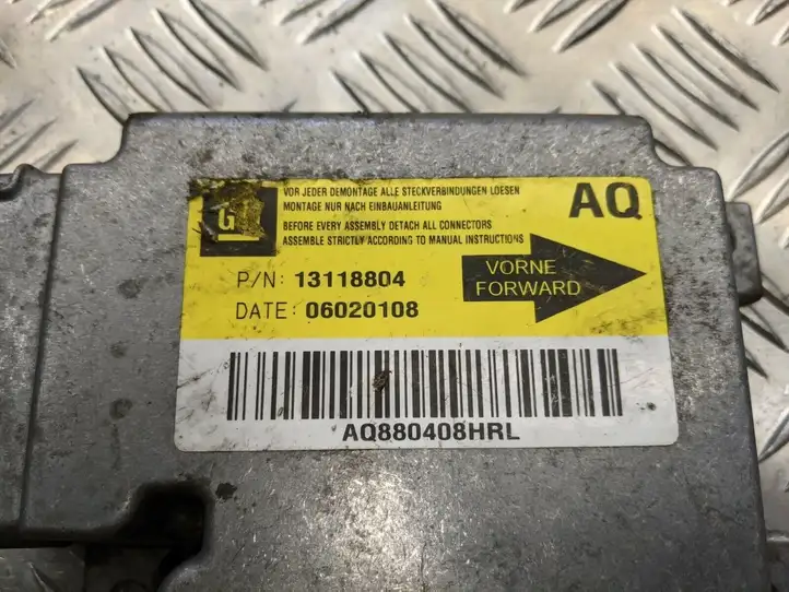 Opel Vectra C (2002 - 2005) 13118804AQ Датчик удара SRS — фото 5