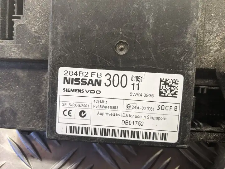 Nissan Navara D40 (2004 - 2015) 284B2EB300 Модуль комфорта — фото 5