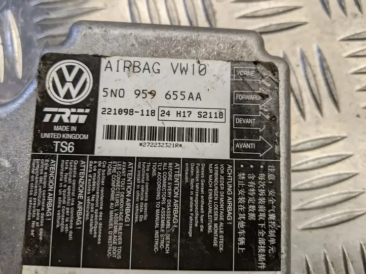 Volkswagen PASSAT B7 (2011 - 2014) 24H17S2118 Датчик удара SRS — фото 5