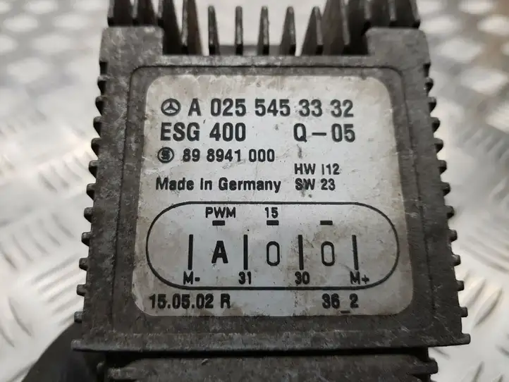 Mercedes-Benz Vaneo W414 (2001 - 2005) A0255453332 Реле вентилятора охлаждения — фото 5