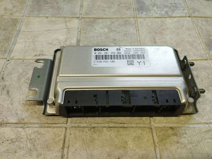 Honda Jazz (2004 - 2008)  0261201252 Блок управления двигателя