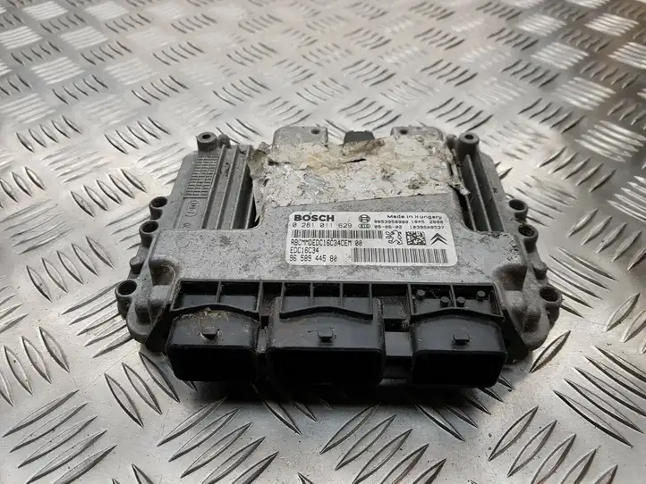 Citroen C4 (2004 - 2008) 9658944580 Блок управления двигателем (ЭБУ) — фото 1