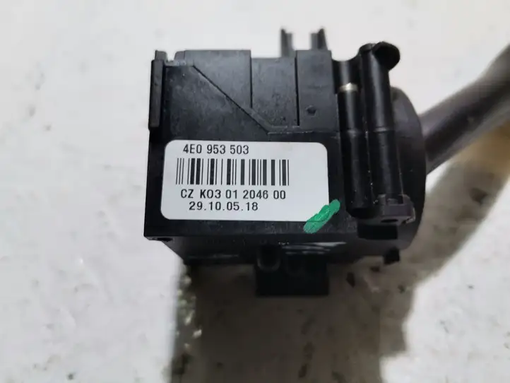Audi A6 S6 C6 4F (2004 - 2008) 4E0953503 Переключатель стеклоочистителей — фото 2