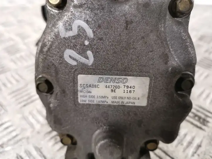Subaru Legacy (2003 - 2009) 4472607940 Компрессор (насос) кондиционера воздуха — фото 4
