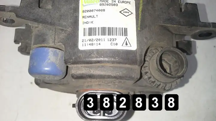 Renault Megane III (2009 - 2016) 8200074008 Передняя противотуманная фара — фото 4