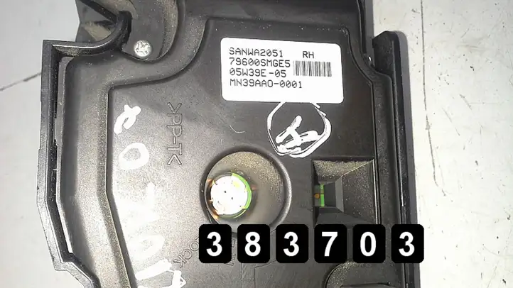 Honda Civic (2006 - 2011) sanwa2051 Блок управления климат-контролем — фото 5