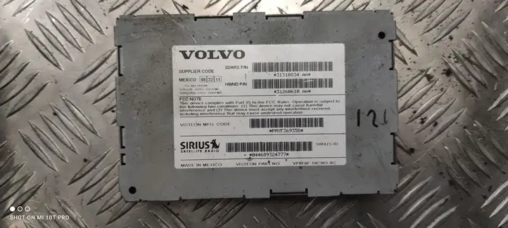 Volvo S60 (2010 - 2013) 31310834 Магнитола / мультимедийная система — фото 1