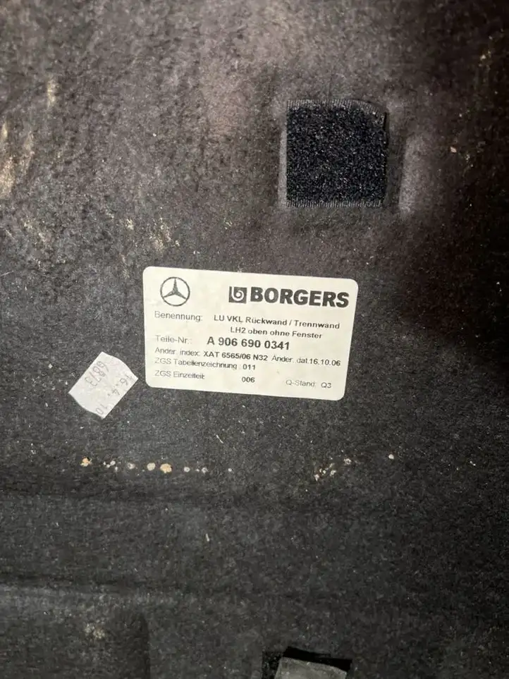 Mercedes-Benz Sprinter W906 (2006 - 2018) A9066900341 Прочие детали салона — фото 4