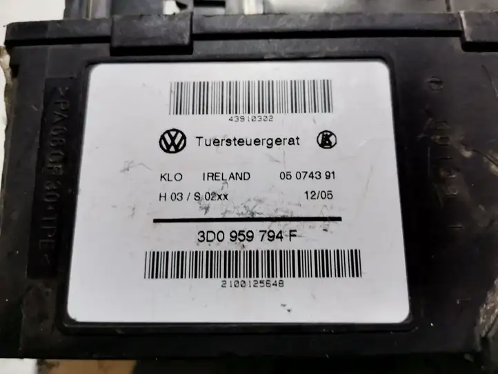 Volkswagen Touareg I (2002 - 2010) 0130821764 Стеклоподъемник задней двери — фото 3