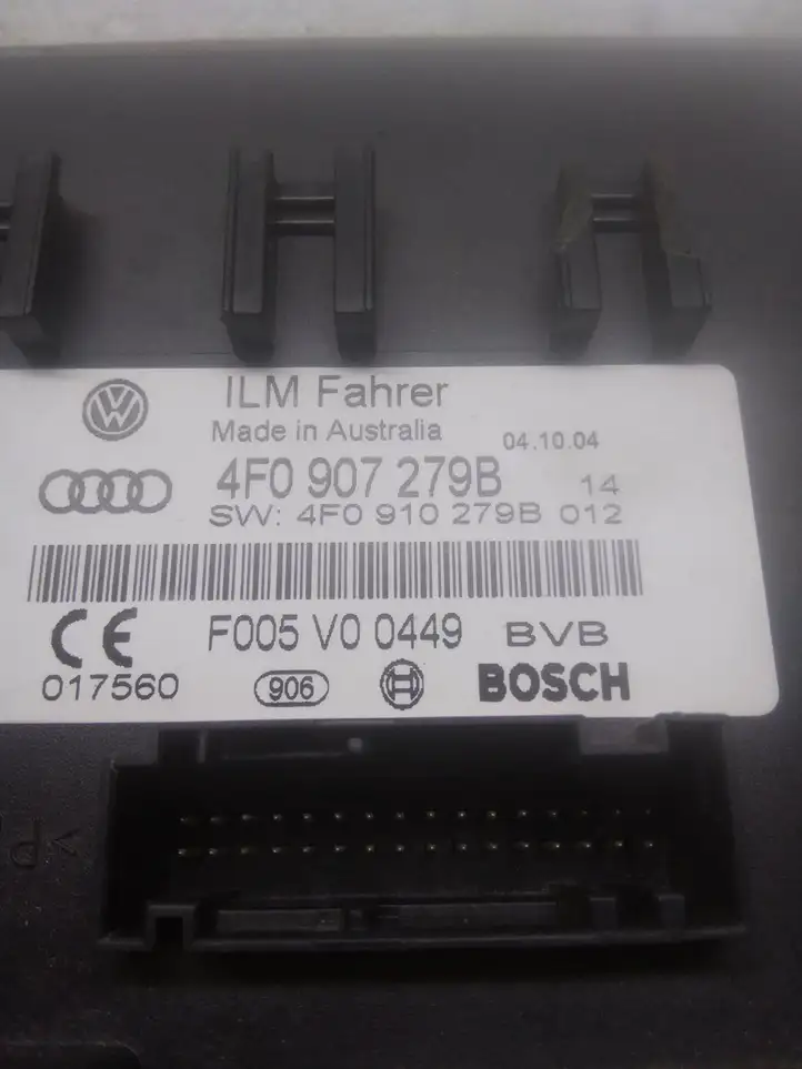 Audi A6 S6 C6 4F (2004 - 2008) 4F0907279B Модуль комфорта — фото 3