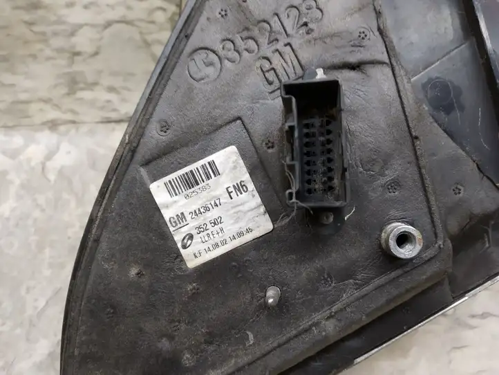Opel Vectra C (2002 - 2005) 24436147 Боковое зеркало с электроприводом — фото 4