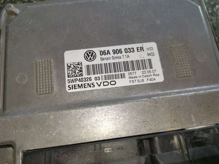 Volkswagen Caddy (2004 - 2010)  06A906033ER Блок управления двигателя