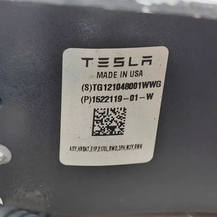 Tesla Model 3 (2017 - 2023) 152211901W Аккумулятор гибридного / электрического автомобиля — фото 5