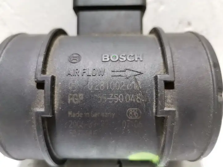Opel Astra H (2004 - 2009) 0281002618 Датчик массового расхода воздуха — фото 3