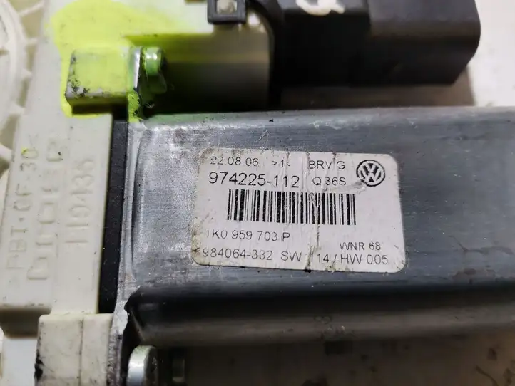 Volkswagen PASSAT B6 (2005 - 2010) 1K0959703P Стеклоподъемник задней двери — фото 3