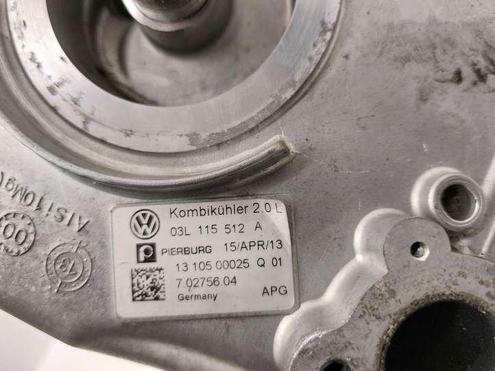 Volkswagen Transporter-Caravelle (2009 - 2015)  03L115512A Охладитель EGR