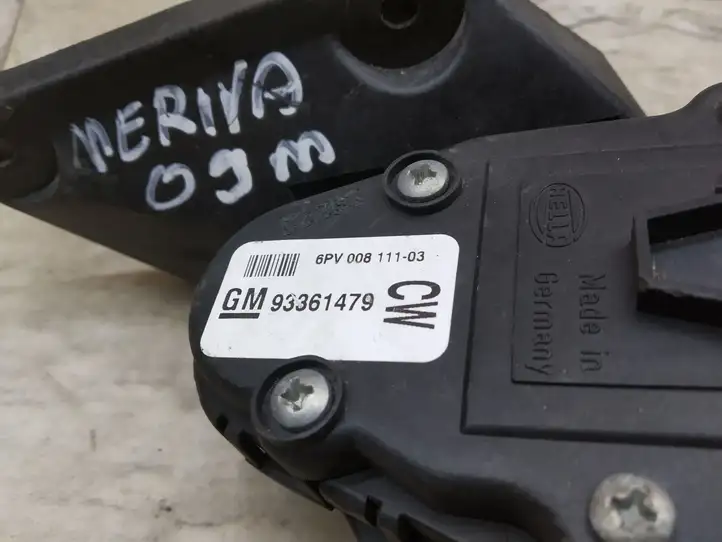 Opel Meriva A (2006 - 2010) 93361479 Педаль акселератора — фото 3