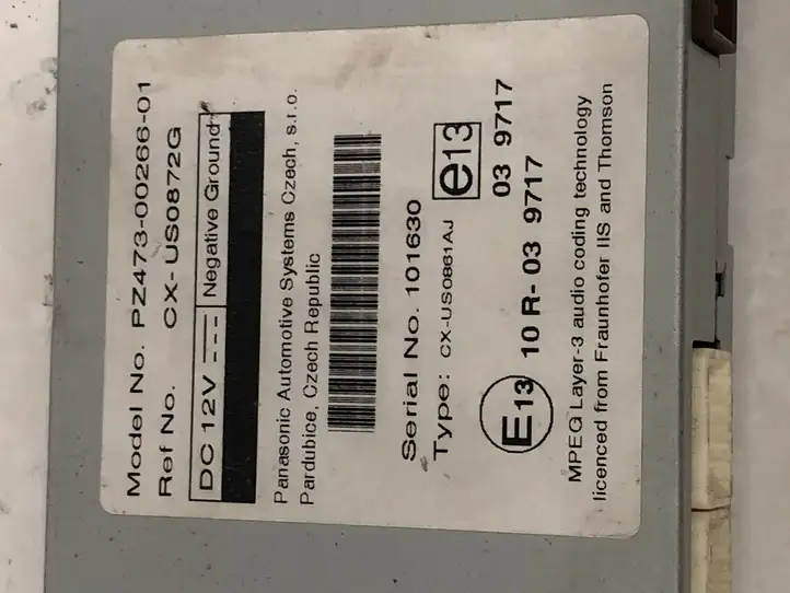 Toyota Verso (2009 - 2012) PZ4730026601 Прочие блоки управления — фото 4