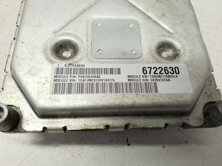 Jeep Cherokee (2013 - 2017)  68259137AA Блок управления двигателя